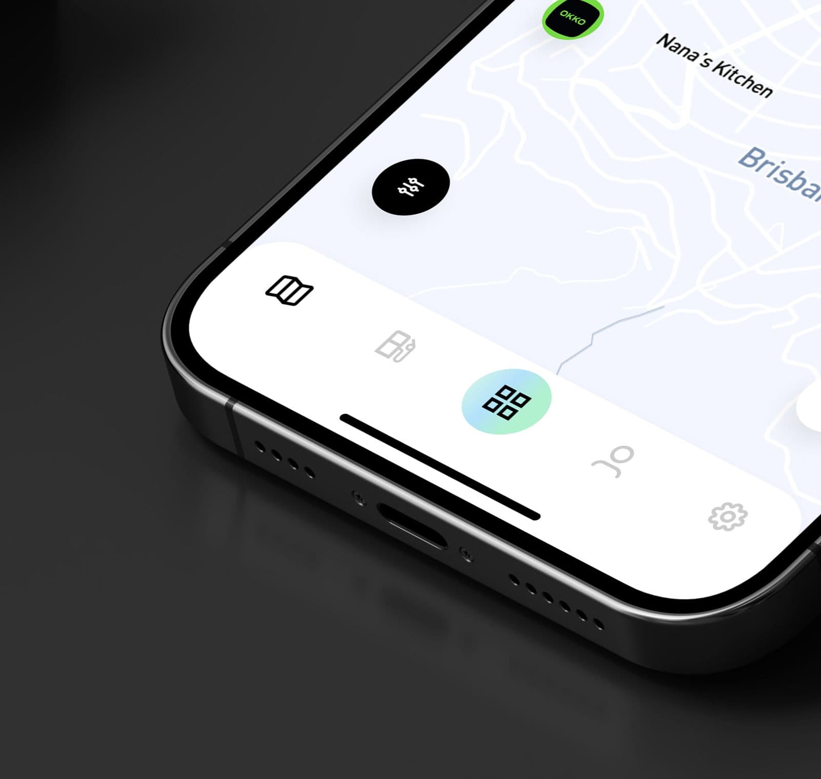 Litrol mobile app navigation screens