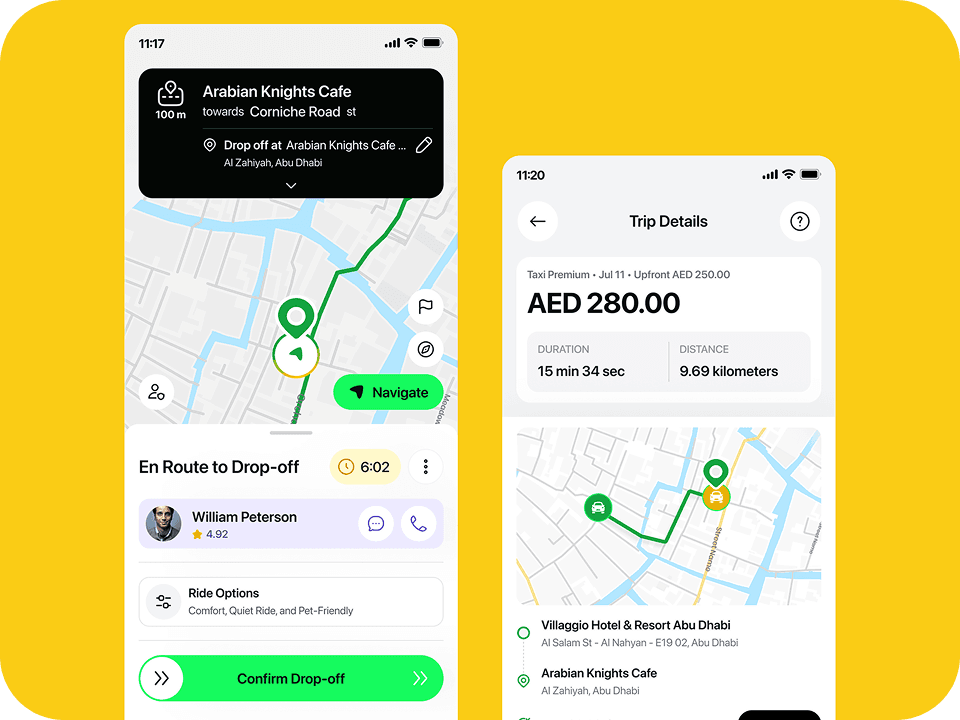 Design for Delivery App