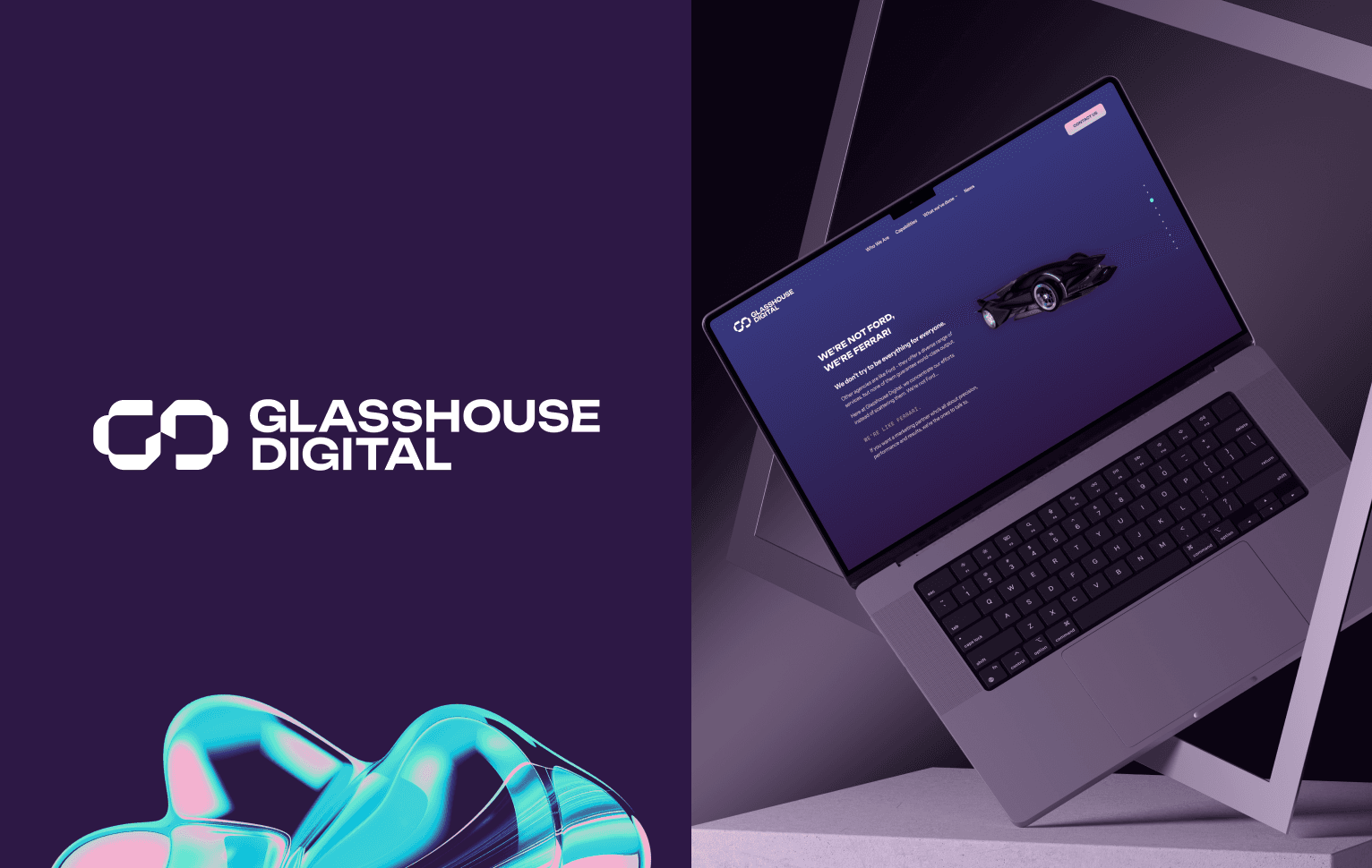 Glasshouse Digital brand and website collaboration