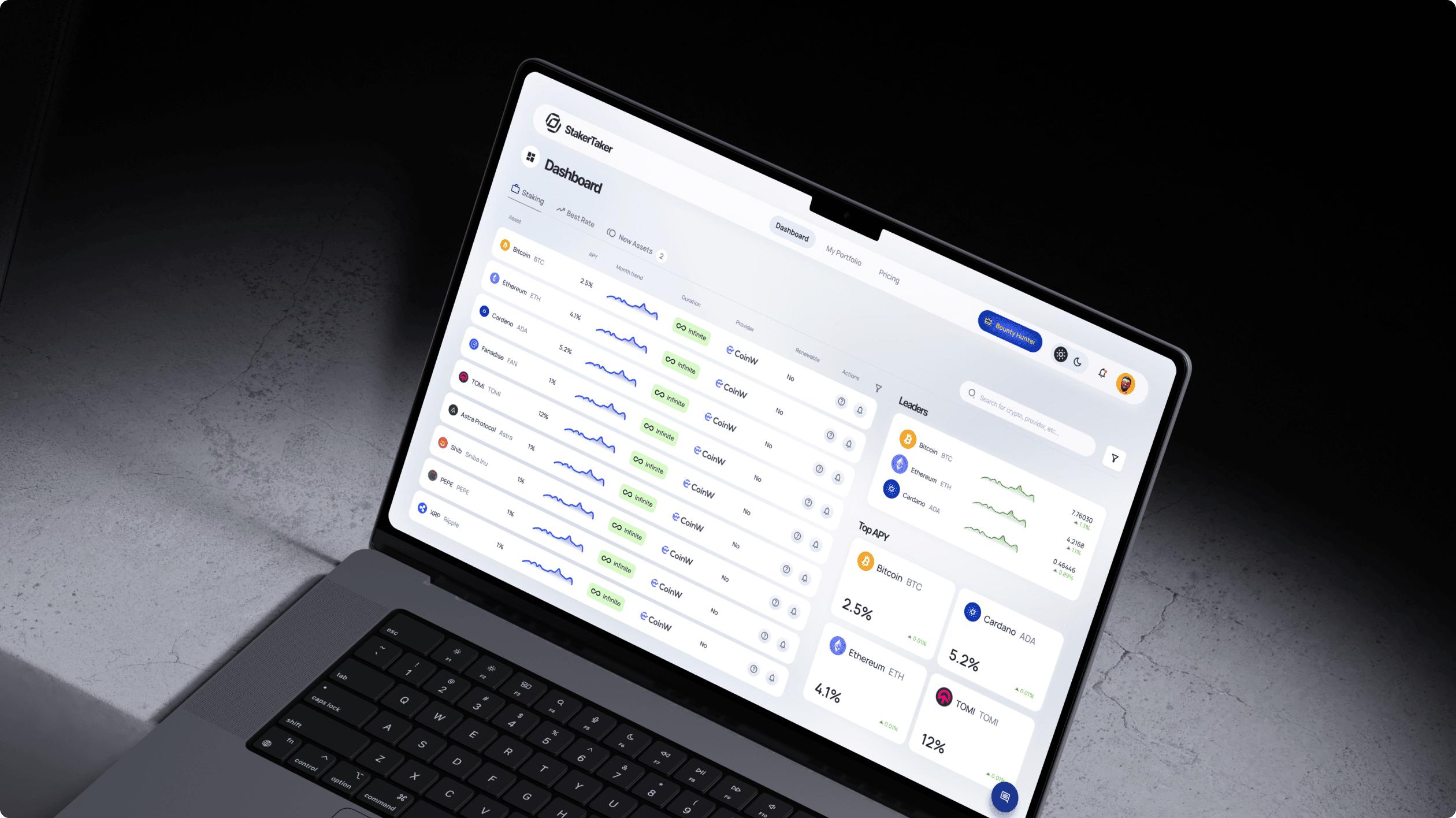 StakerTaker crypto project