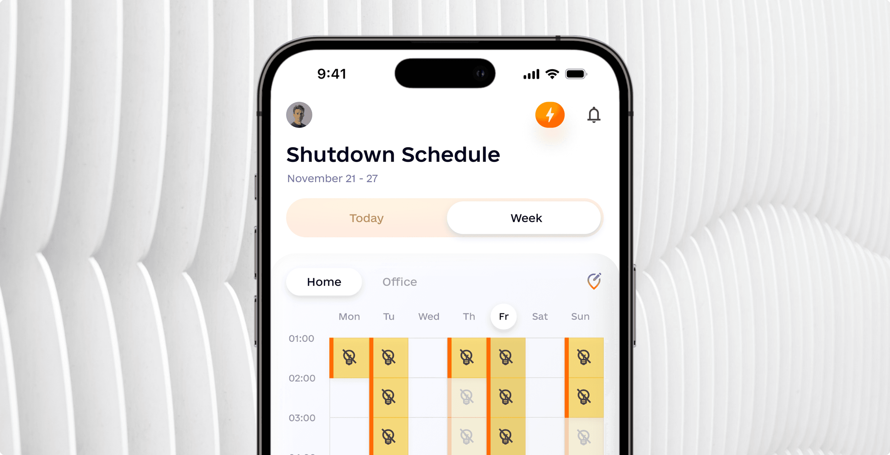 Volt mobile app screens and identity mockup